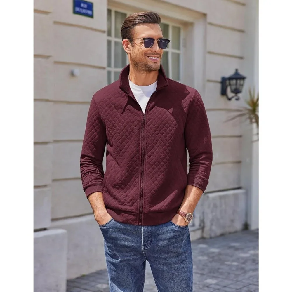 Coofandy quilted jacket